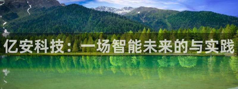 亿安科技：一场智能未来的与实践